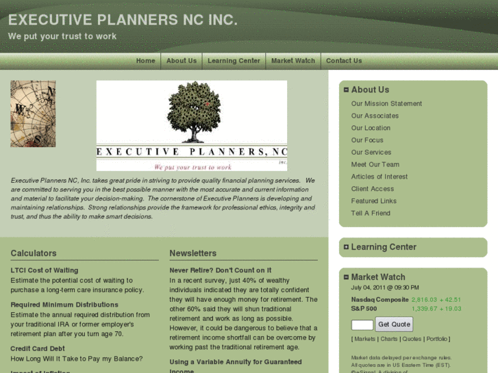 www.executiveplannersnc.com