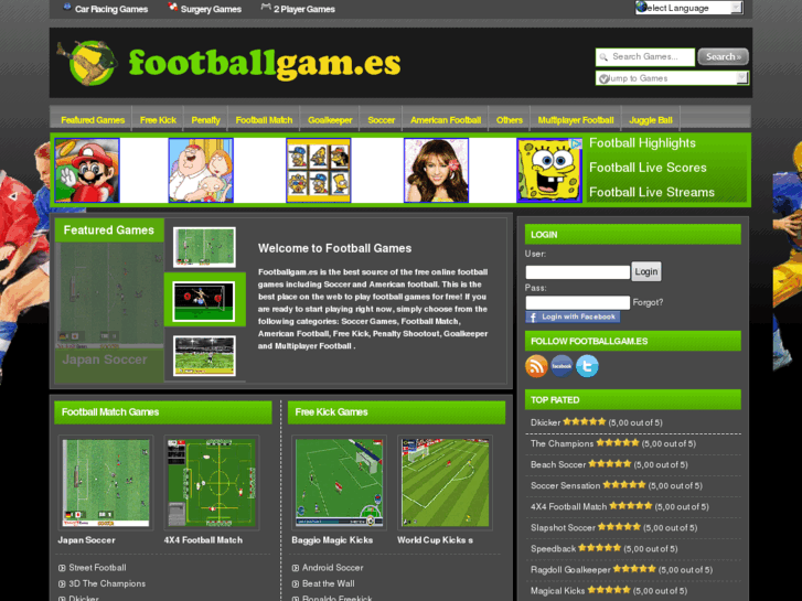 www.footballgam.es