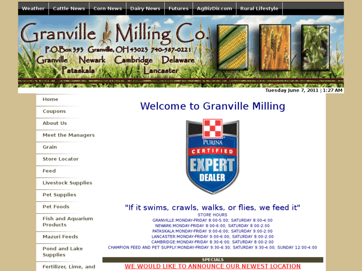 www.granvillemilling.net