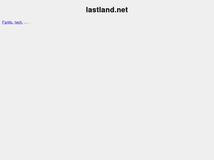 www.lastland.net