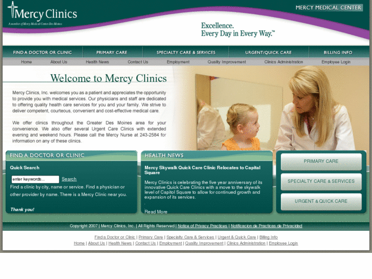 www.mercyclinicsdesmoines.com