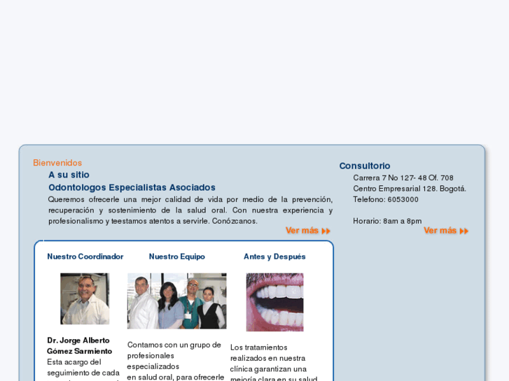 www.odontologosespecialistasasociados.com