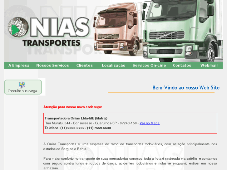 www.oniastransportes.com.br