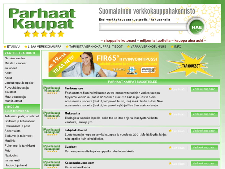 www.parhaatkaupat.fi