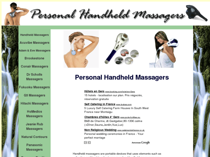 www.personalhandheldmassagers.com