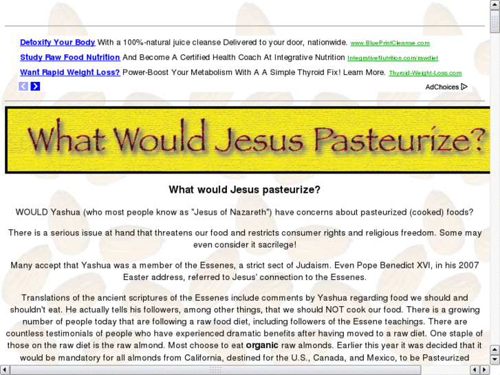 www.whatwouldjesuspasteurize.com