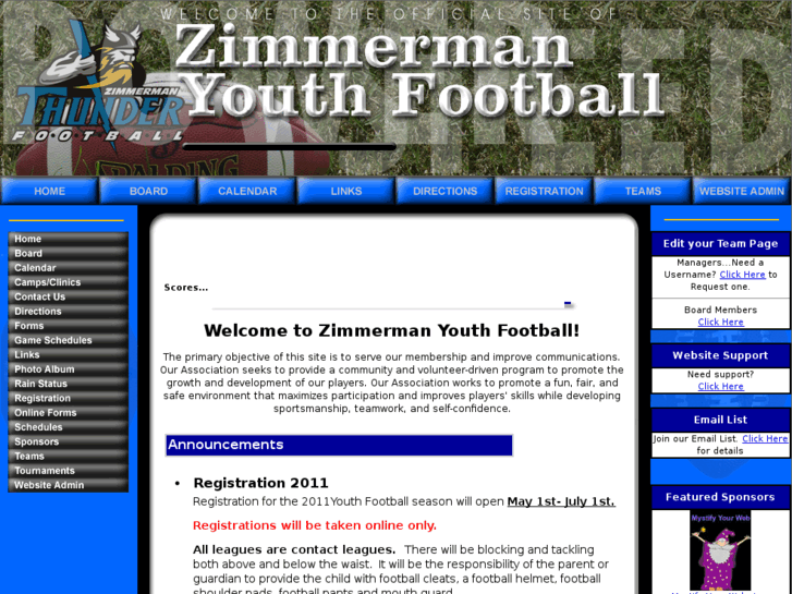 www.zimmermanyouthfootball.com