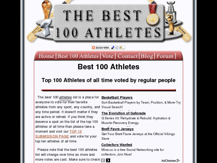 www.best100athletes.com