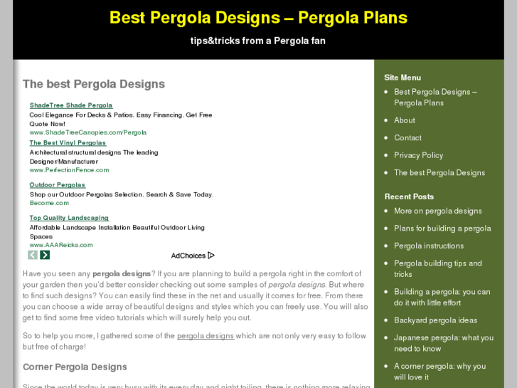 www.bestpergoladesigns.org