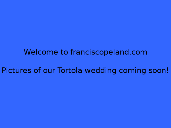 www.franciscopeland.com