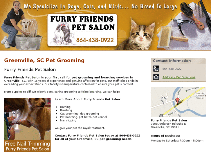 www.furryfriendspetsalon.com