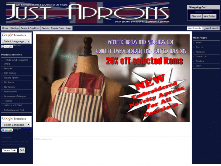 www.justaprons.co.uk