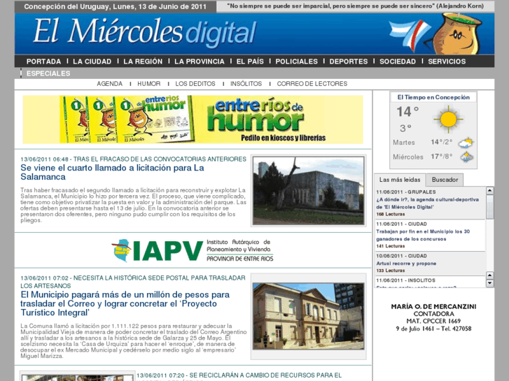 www.miercolesdigital.com.ar