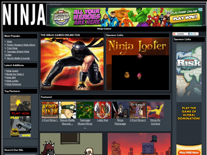 www.theninjagames.com
