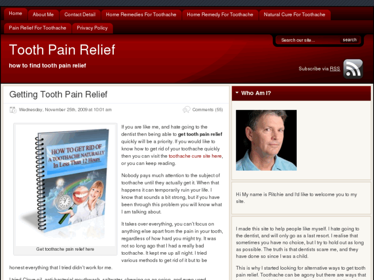 www.toothpainrelief.org