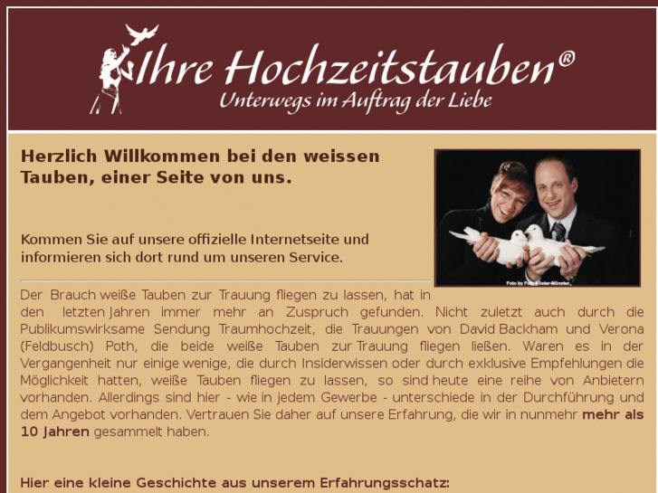 www.weissetauben.com
