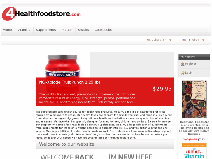 www.4healthfoodstore.com