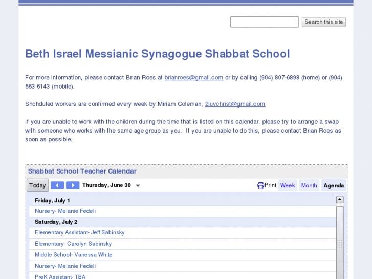 www.bethisraelshabbatschool.com