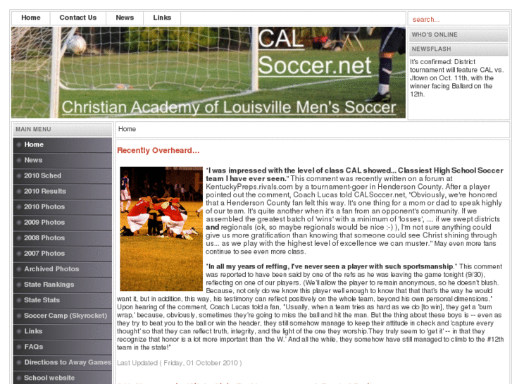 www.calsoccer.net