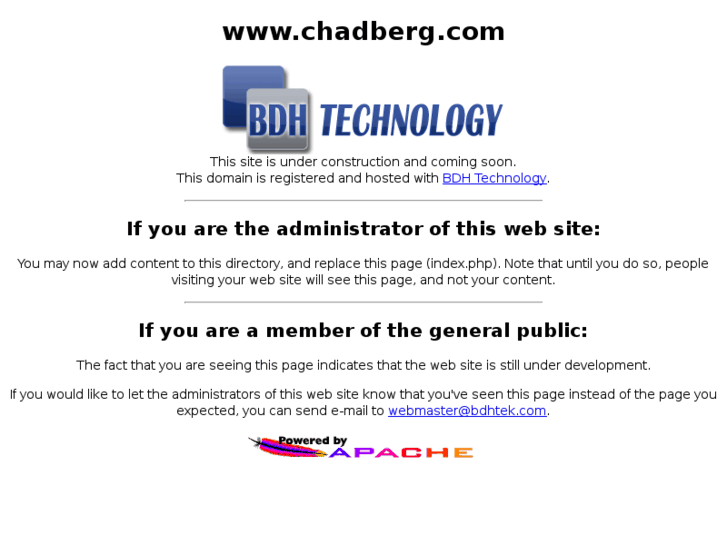 www.chadberg.com