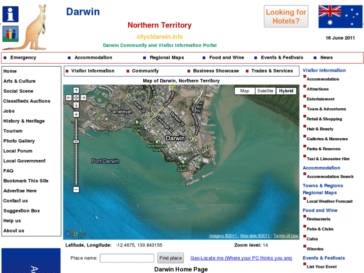 www.cityofdarwin.info