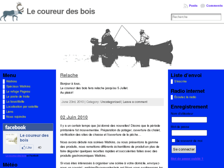 www.coureurdesbois.net