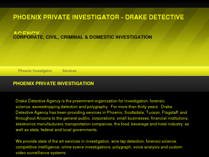 www.drakedetectiveagency.com