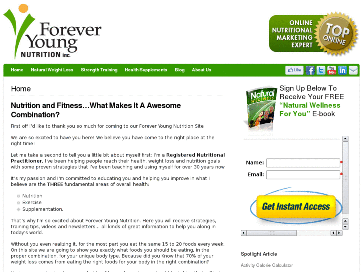 www.foreveryoungnutrition.com
