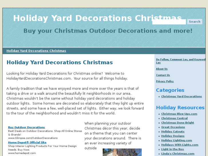 www.holidayyarddecorationschristmas.com