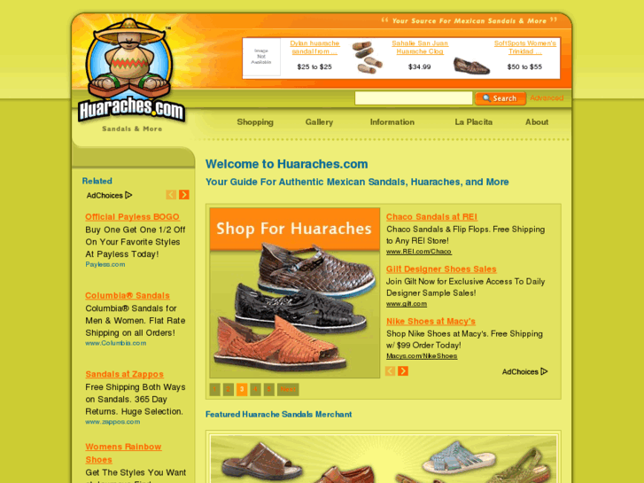 www.huaraches.com