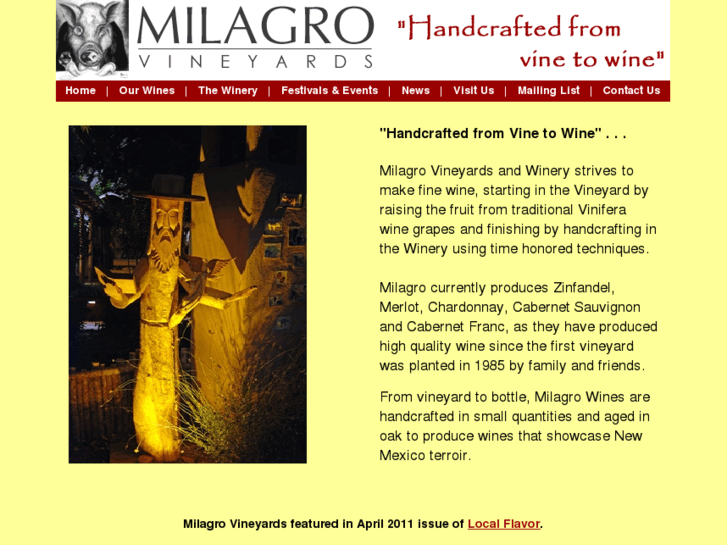 www.milagrovineyardsandwinery.com