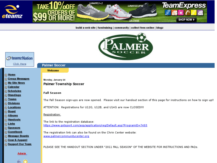 www.palmersoccerteams.com