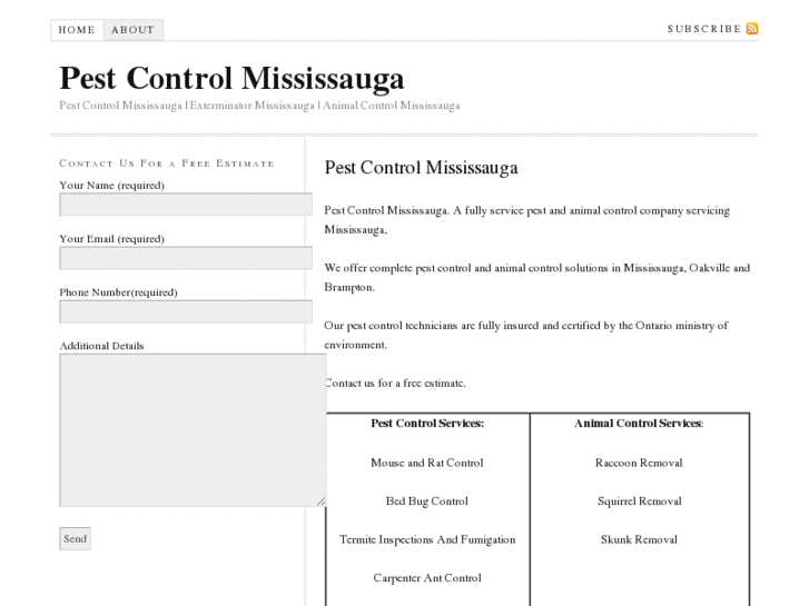 www.pestcontrolmississauga.net