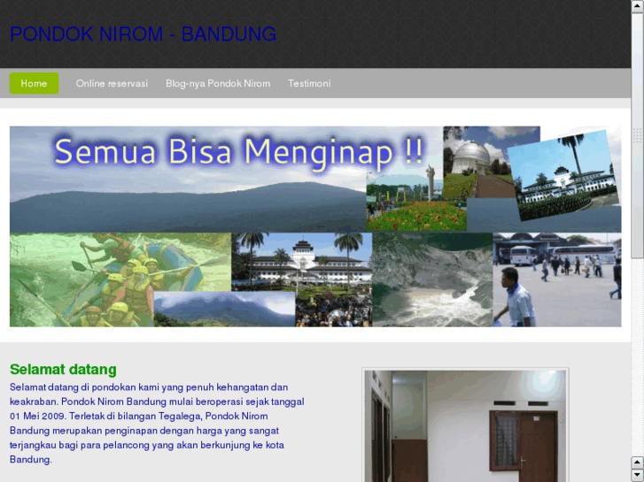 www.pondoknirombandung.info