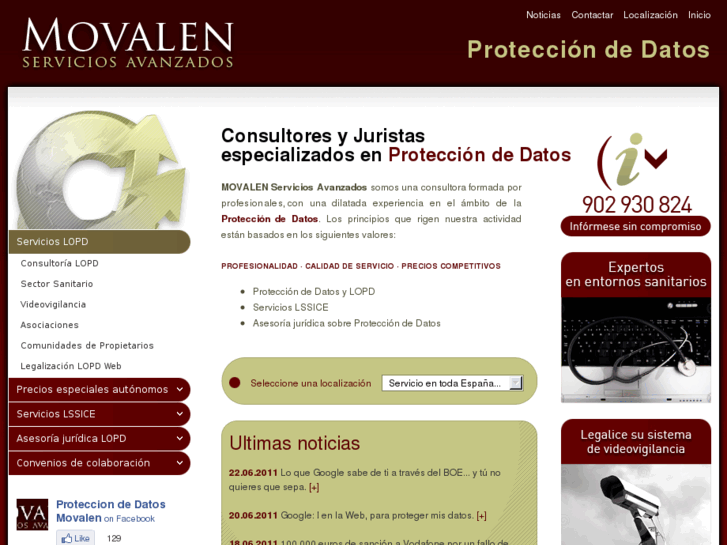 www.protecciondatos.org