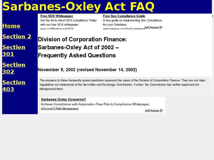 www.sarbanes-oxly.com