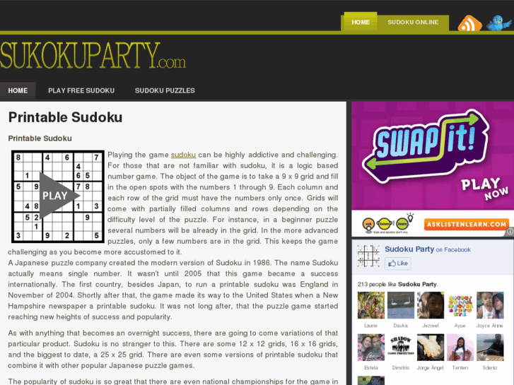 www.sudokuparty.com