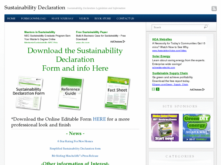 www.sustainabilitydeclaration.net