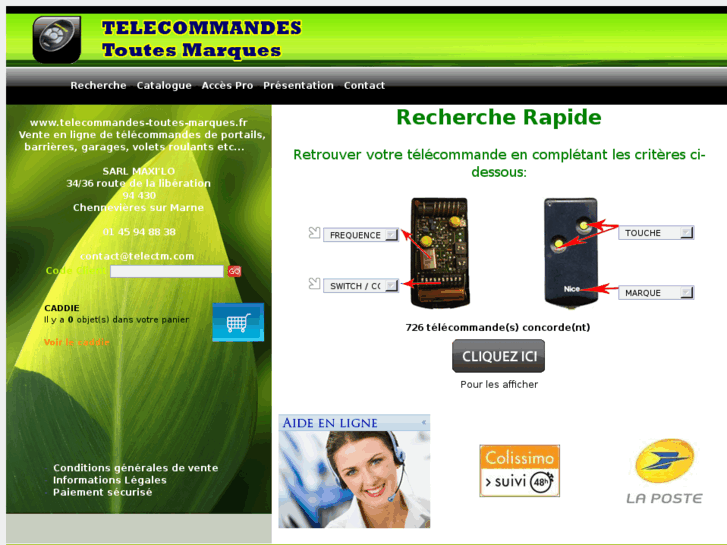 www.telecommande-pas-cher.com