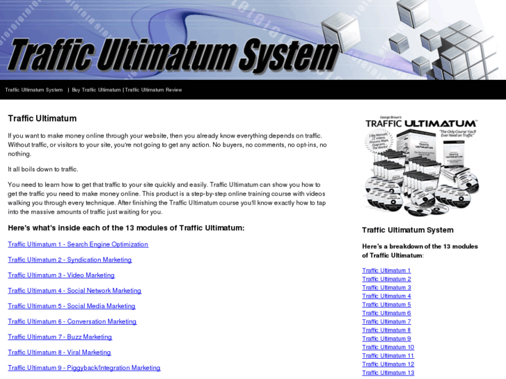 www.trafficultimatumsystem.com