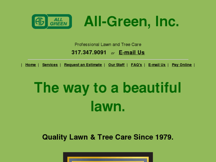 www.allgreenlawncare.com