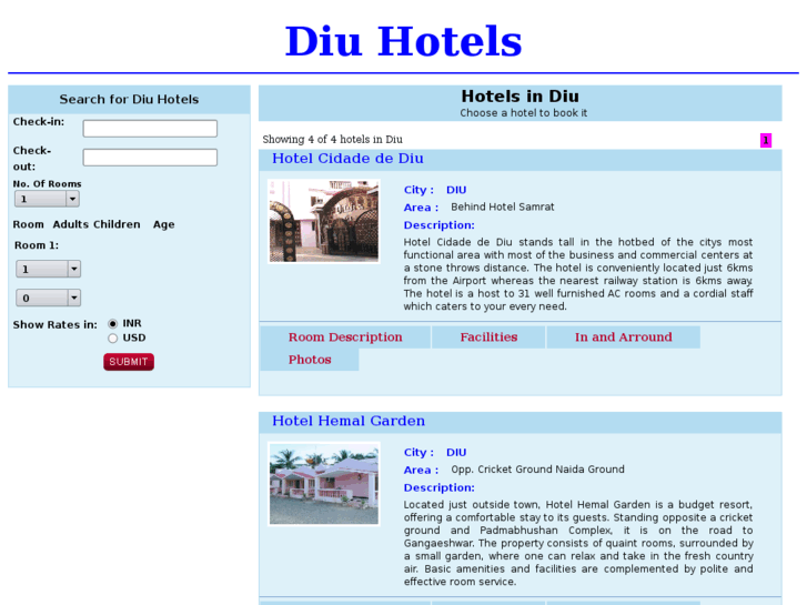 www.diuhotels.com