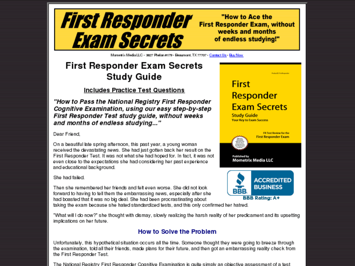 www.firstrespondersecrets.com