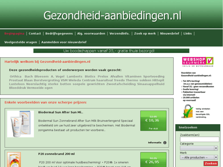 www.gezondheid-aanbiedingen.nl