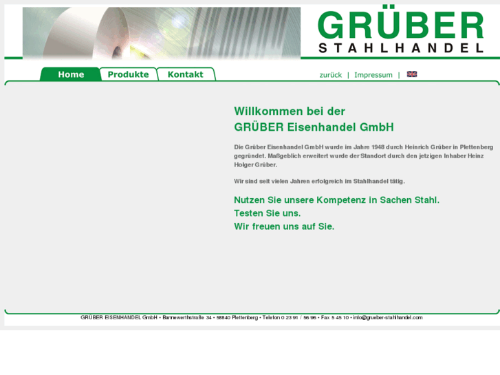 www.grueber-stahlhandel.com