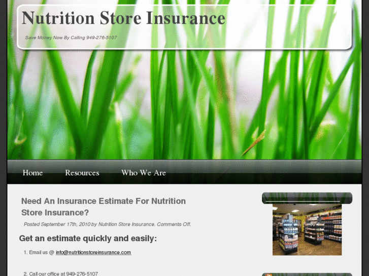 www.healthfoodstoreinsurance.com