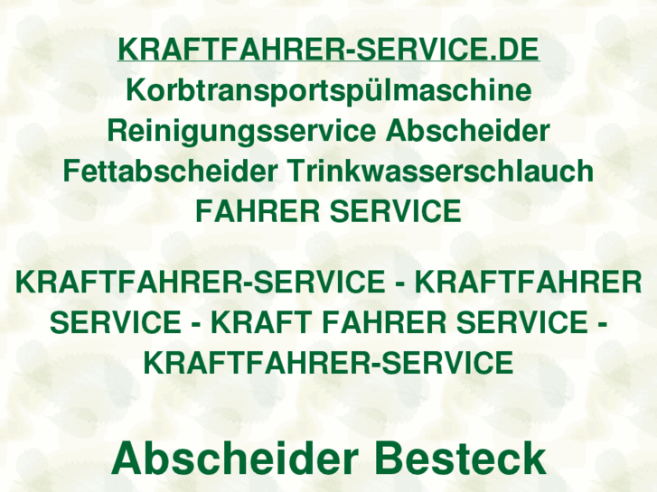 www.kraftfahrer-service.de