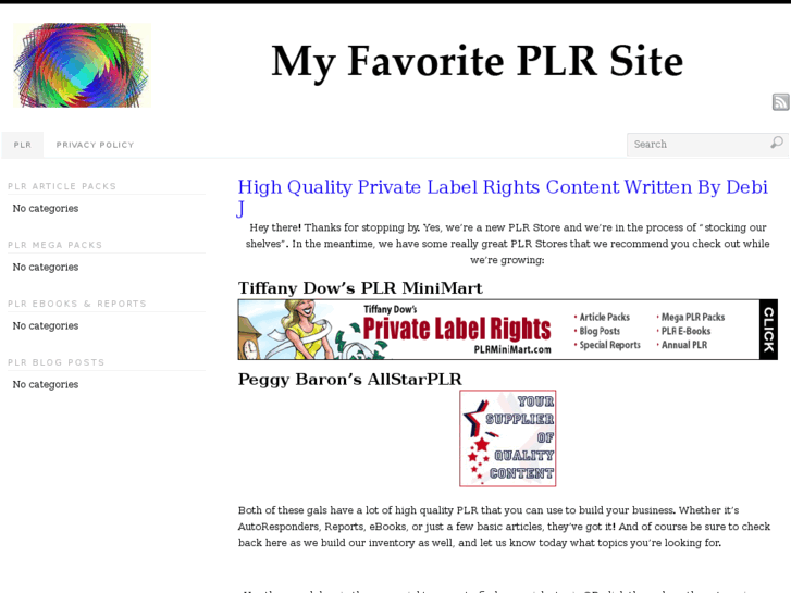 www.myfavoriteplr.com