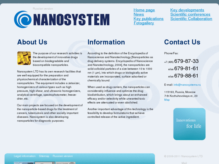 www.nanosystema.com