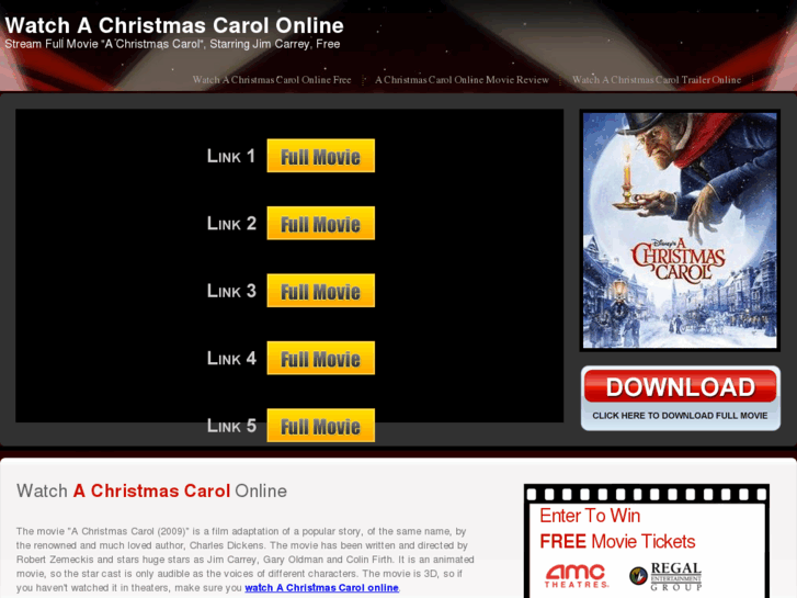 www.watchachristmascarol.net